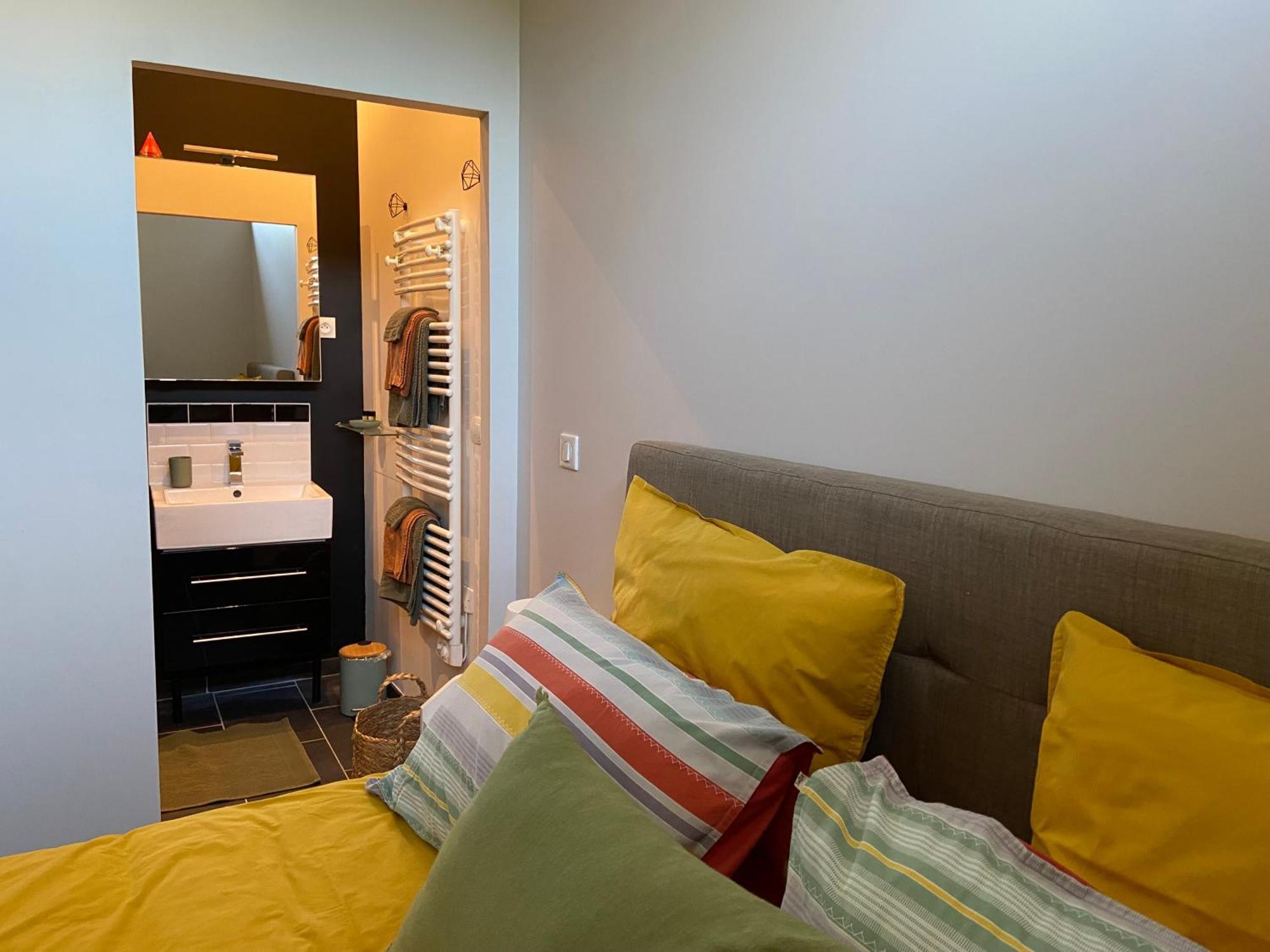Chambre Tout Confort Avec Commodites Espace Repas Wifi Parking Wimereux Luaran gambar